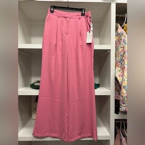 Leith pink wide leg trousers